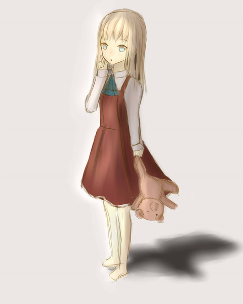 ぬいぐるみと女の子 Cerasum さんのイラスト ニコニコ静画 イラスト
