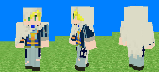 マイクラスキン Nicosub静画