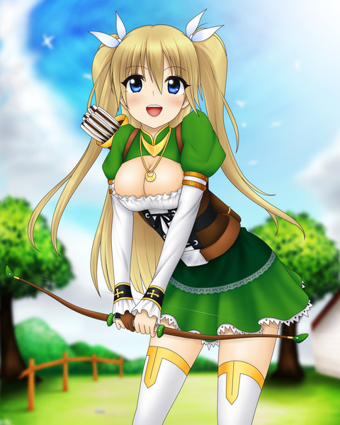 田舎の弓道娘 Miki さんのイラスト ニコニコ静画 イラスト