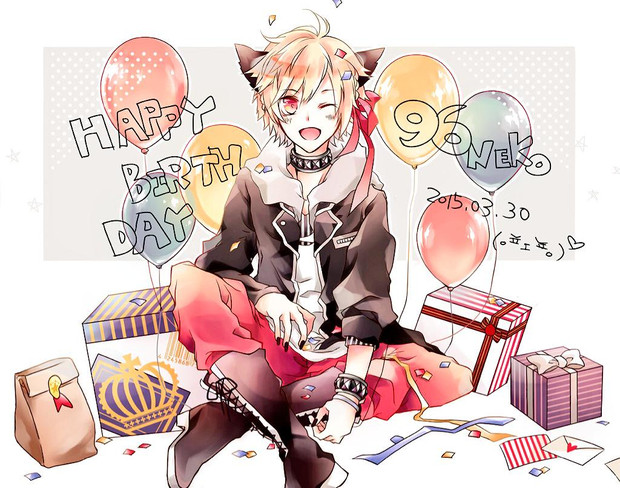 96猫birthday 夏目級 さんのイラスト ニコニコ静画 イラスト