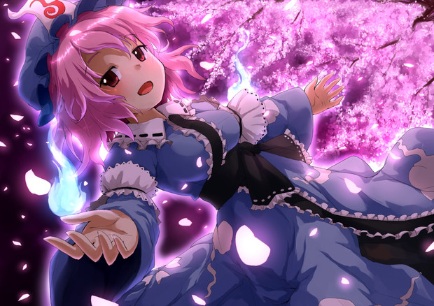 死霊の夜桜 だいえりえ さんのイラスト ニコニコ静画 イラスト