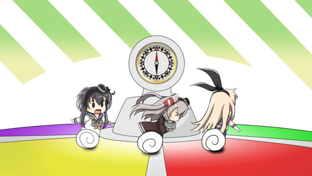 ずっこける島風たち Tk8 さんのイラスト ニコニコ静画 イラスト