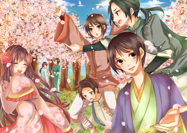 亜細亜組 ニコニコ静画 イラスト