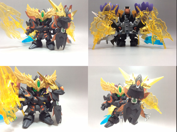 黒重騎士ユニコーンガンダム 背面とか 職人ゾンビ さんのイラスト ニコニコ静画 イラスト