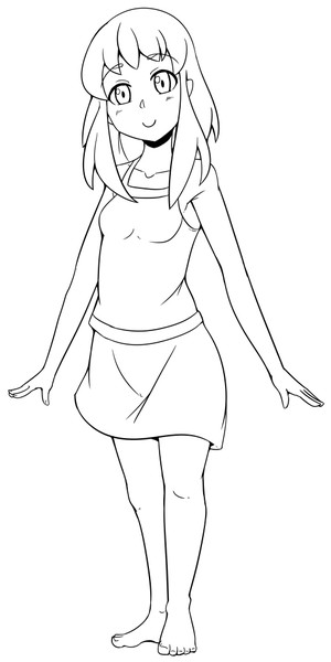 女の子 立ち絵 ワニ三 さんのイラスト ニコニコ静画 イラスト