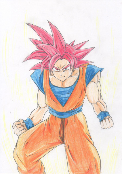 スーパーサイヤ人ゴッド Neku さんのイラスト ニコニコ静画 イラスト