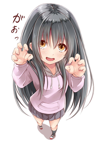 幼女がイタズラしたそうにこちらを見つめている 潮くりーく さんのイラスト ニコニコ静画 イラスト