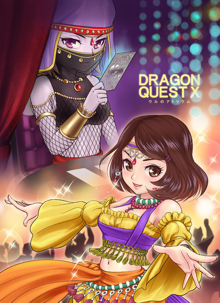 踊り子と占い師 皆内 ひなた さんのイラスト ニコニコ静画 イラスト