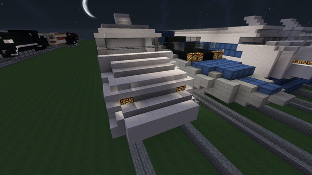Minecraft 新幹線300系 500系先頭車 東海道新幹線車両 えちから 巫女ゆかり さんのイラスト ニコニコ静画 イラスト