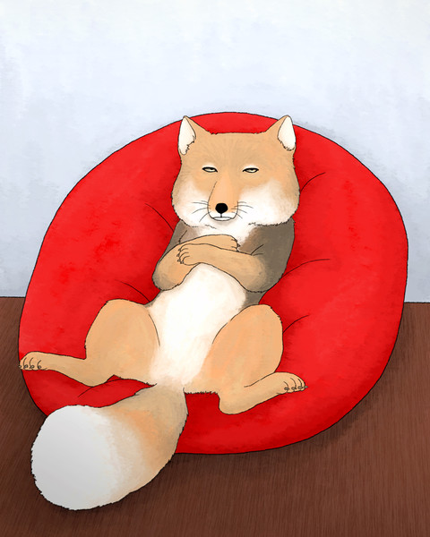 チベットスナギツネさん はしもとはしこ さんのイラスト ニコニコ静画 イラスト