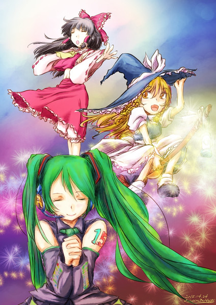 Nsen三周年記念絵 幻想浪漫綺行 スターシーカー Nsen1 5ch チ ズdeはっぴぃ さんのイラスト ニコニコ静画 イラスト