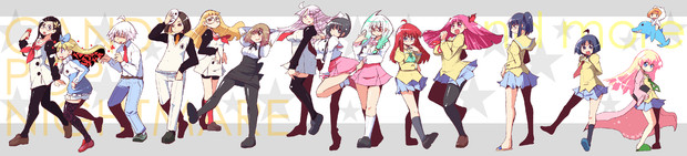 キャンディポップナイトメアｘ女子高生vs発売記念 Hys D さんのイラスト ニコニコ静画 イラスト