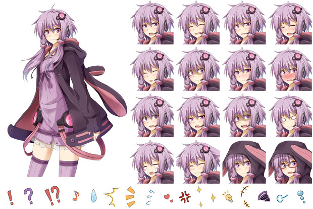 結月ゆかり立ち絵素材 表情フード装飾差分 ふらすこ さんのイラスト ニコニコ静画 イラスト