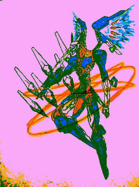 ネイキッドジェフティ【ドット】 / ああああ さんのイラスト ニコニコ静画 (イラスト)