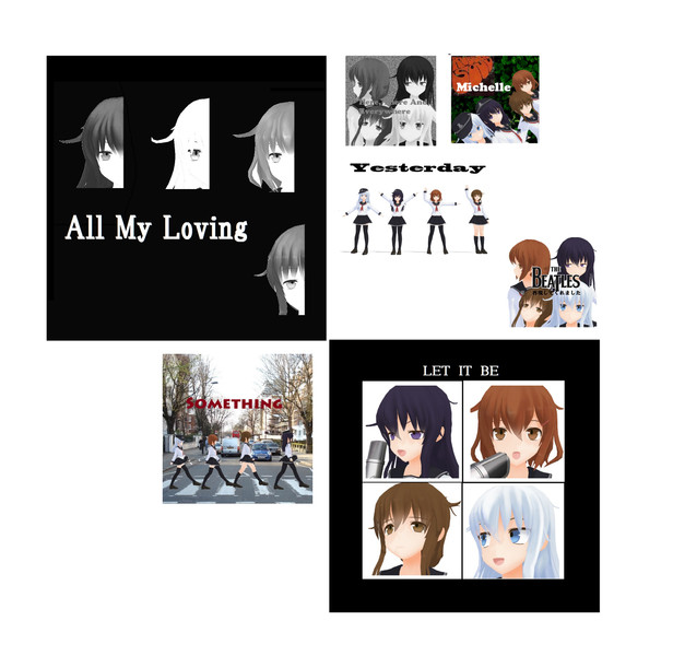 艦これ 第六駆逐隊があのビートルズを再現してくれました よなかんｐ さんのイラスト ニコニコ静画 イラスト