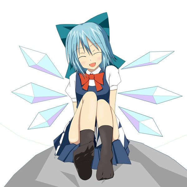 少女チルノちゃんの眩しい笑顔 時乃ワタル さんのイラスト ニコニコ静画 イラスト