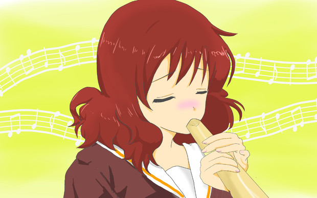 黄前久美子 尺八編 電こうそp さんのイラスト ニコニコ静画 イラスト