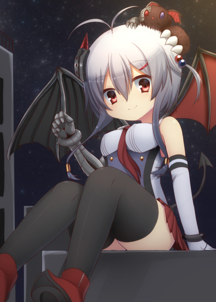 機械悪魔っ娘 日和ヒオン さんのイラスト ニコニコ静画 イラスト