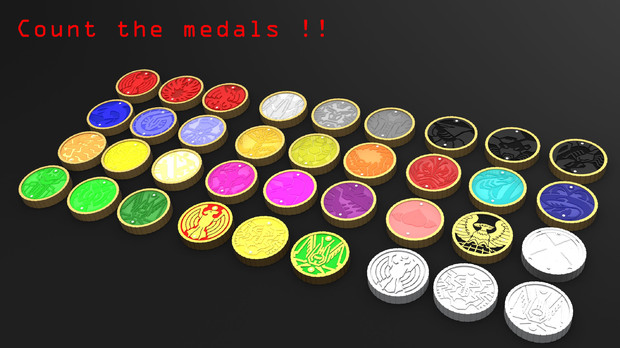 【仮面ライダーOOO】Count the medals!