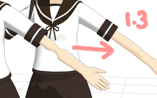 綾波 敷波モデルver 1 3 手捩り不具合修正 Kizck さんのイラスト ニコニコ静画 イラスト