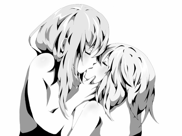 女の子同士で ニコニコ静画 イラスト