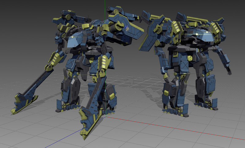 アーマードコア Nicosub静画
