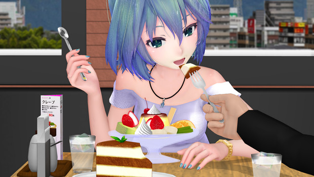 一口ちょうだい Chimu Max さんのイラスト ニコニコ静画 イラスト
