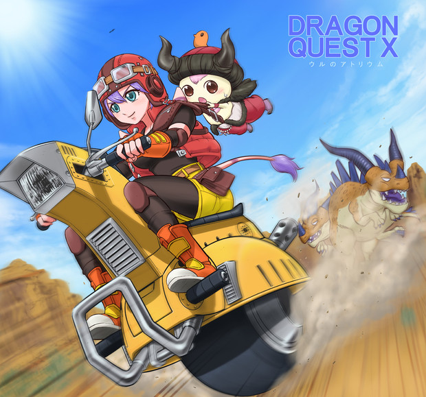 荒野のドルバイク 皆内 ひなた さんのイラスト ニコニコ静画 イラスト