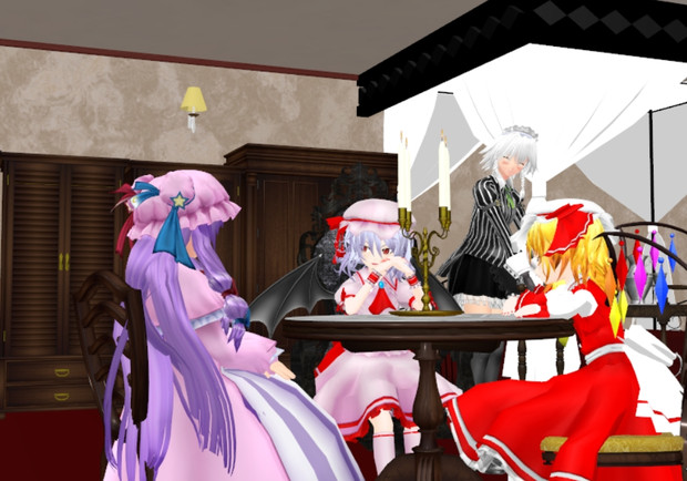 紅魔のお茶会 しゃくやああああああ さんのイラスト ニコニコ静画 イラスト
