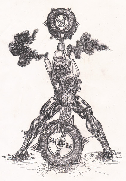 ザ バイクマン 魔神牛乳 さんのイラスト ニコニコ静画 イラスト