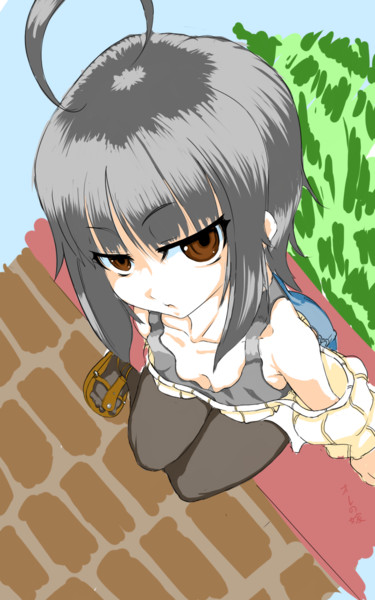 いつもジト目の後輩 紅蓮 猫 さんのイラスト ニコニコ静画 イラスト