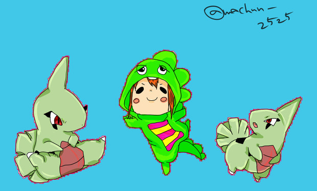 ポケモンとガチャピン 井上まちゅん 音夢井ネル さんのイラスト ニコニコ静画 イラスト
