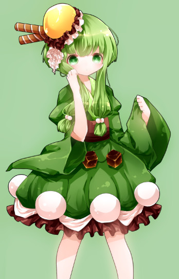 抹茶パフェ 霰餅粉 さんのイラスト ニコニコ静画 イラスト