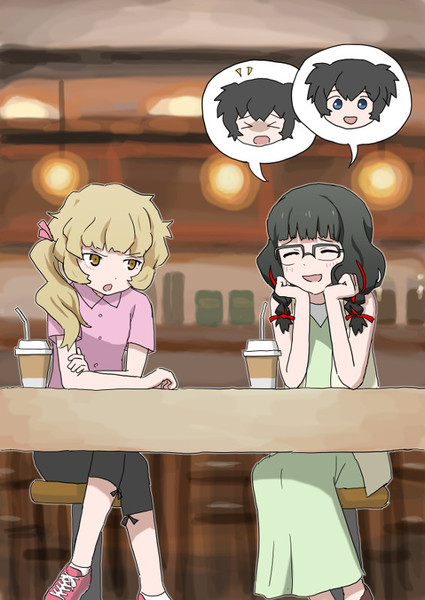 小鳥遊ヨミ ニコニコ静画 イラスト