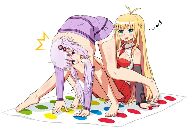 ゆかマキでツイスターゲーム Met さんのイラスト ニコニコ静画 イラスト