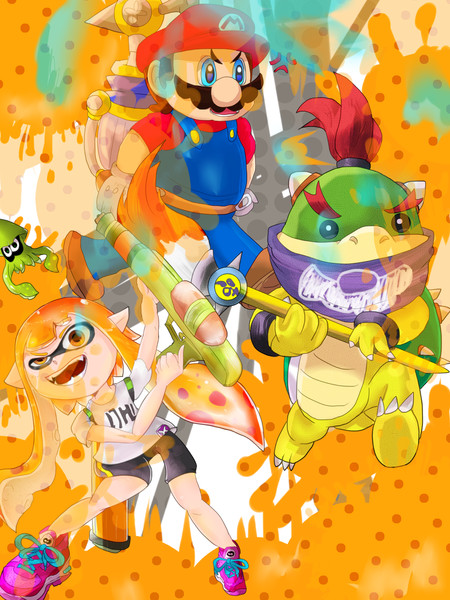 Splatoon スプラトゥーン スーパーマリオサンシャイン ウイッシュ さんのイラスト ニコニコ静画 イラスト