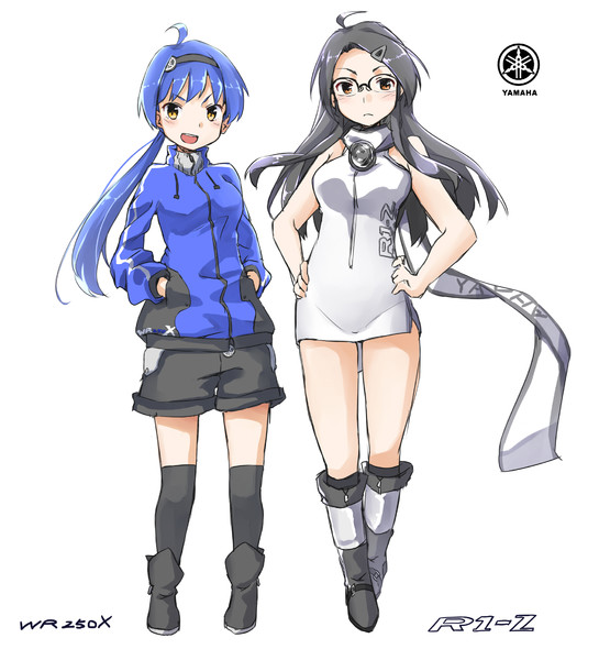 フォロワーさんのバイク擬人化 せきらあめ さんのイラスト ニコニコ静画 イラスト