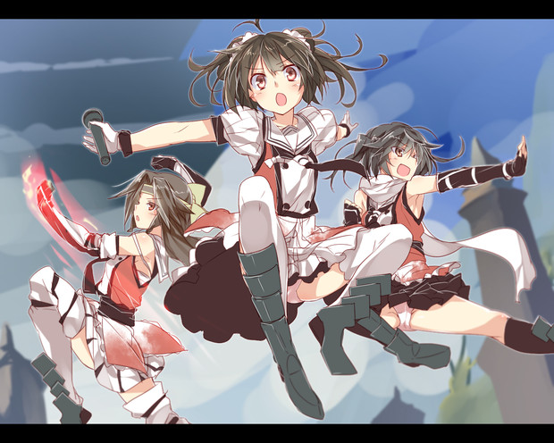 川内型の艦娘たちは神秘の技巧の達人 狡猾にして統制と自制を持つ Mtu さんのイラスト ニコニコ静画 イラスト