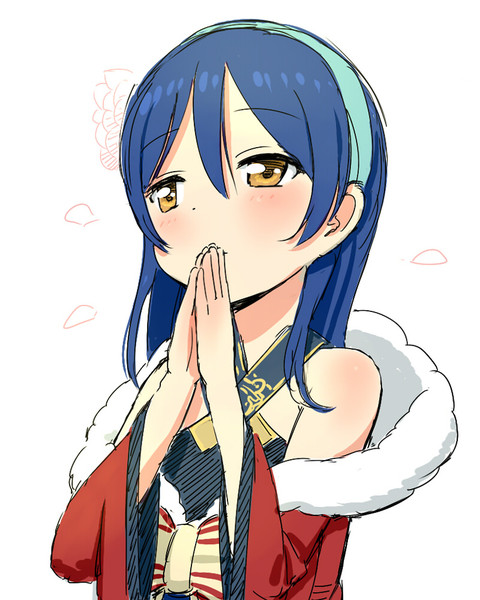 祈る海未 ケム さんのイラスト ニコニコ静画 イラスト