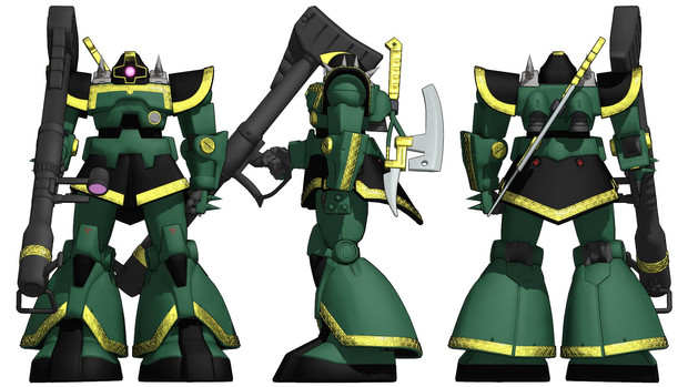 Ms 09r ドズル ザビ中将機 Ver 1 0 Zakoneko ガンダム系 さんのイラスト ニコニコ静画 イラスト