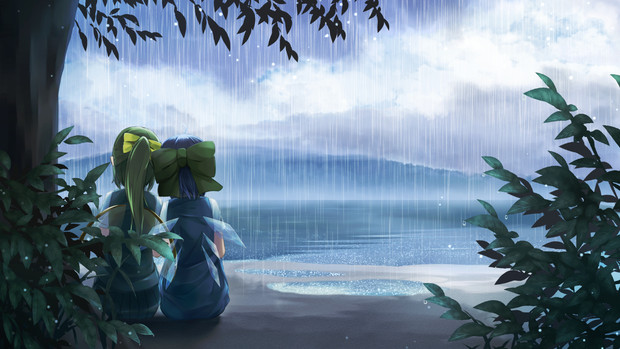 通り雨 Pokio さんのイラスト ニコニコ静画 イラスト