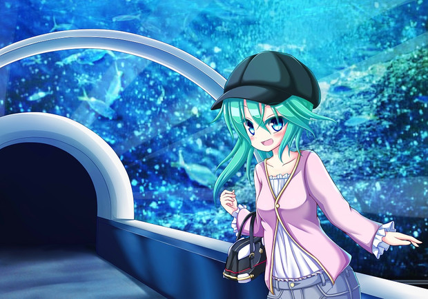 えーき様と水族館に行きたいのじゃ 望月ハル さんのイラスト ニコニコ静画 イラスト