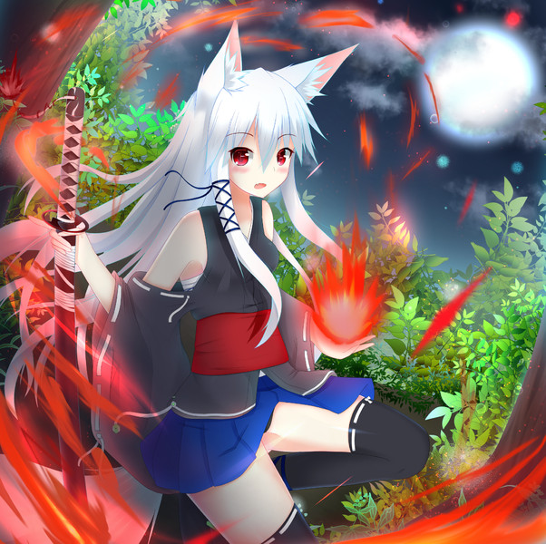 狐火 白和るつ さんのイラスト ニコニコ静画 イラスト