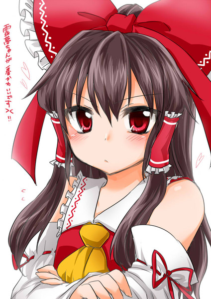 霊夢ちゃん 投票してきたよ もんろーる さんのイラスト ニコニコ静画 イラスト