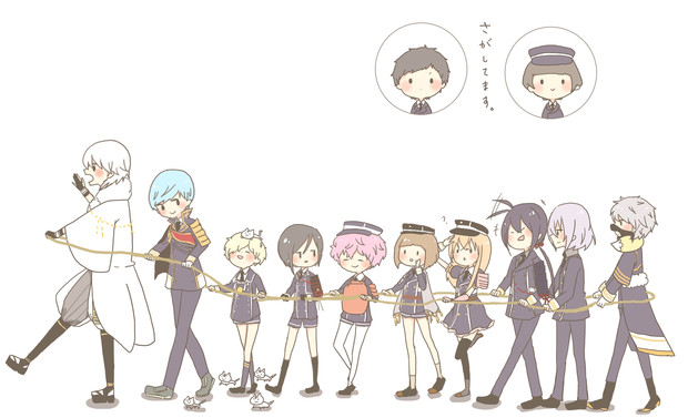 鶴丸と粟田口 Sumomo さんのイラスト ニコニコ静画 イラスト