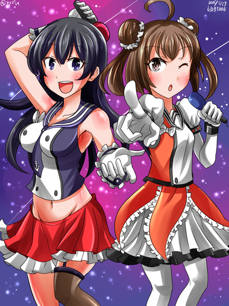 艦隊のアイドルユニット へびつけぇ さんのイラスト ニコニコ静画 イラスト