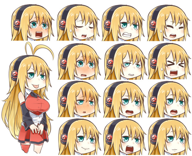 おどおど弦巻マキちゃん 追加素材 14種 新島秋一 軟弱者 さんのイラスト ニコニコ静画 イラスト
