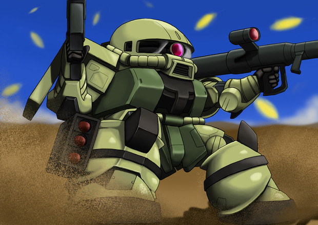 こいよベネット 銃なんか捨ててかかってこい ニコニコ静画 イラスト