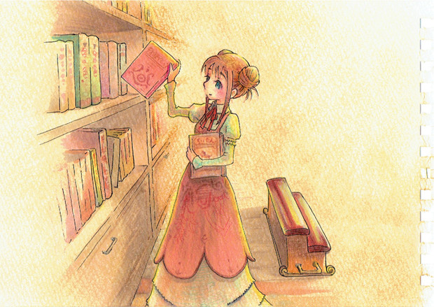 司書さん B5スケブ ぶうすとん さんのイラスト ニコニコ静画 イラスト