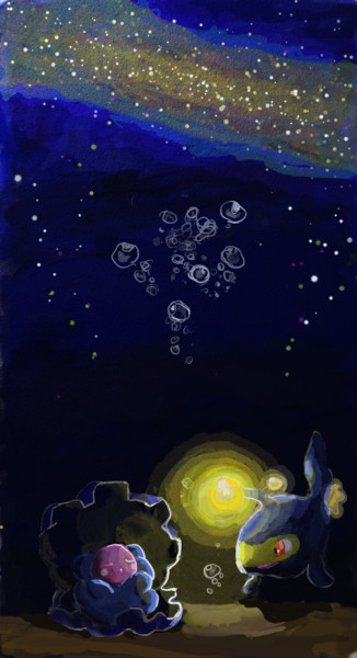 深海の天の川 Suzume さんのイラスト ニコニコ静画 イラスト